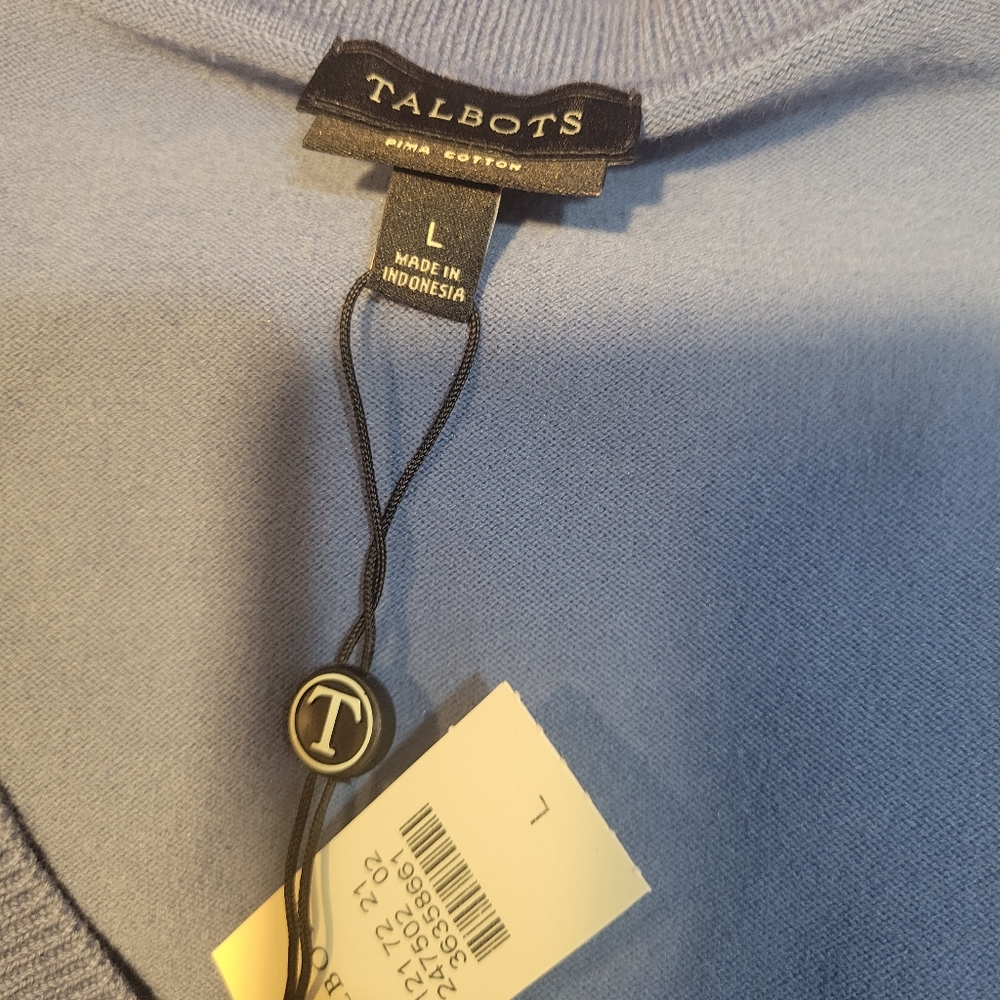 Talbots beautiful blue cardigan